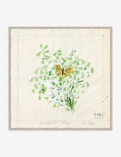 Clochettes Et Papillon II Print By Paule Marrot -Home Decor Sale Lulu and Georgia PM LULU 24 0142B AC Product