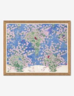 Papillons Et Margeurites Print By Paule Marrot -Home Decor Sale Lulu and Georgia PM LULU 24 0149 Product