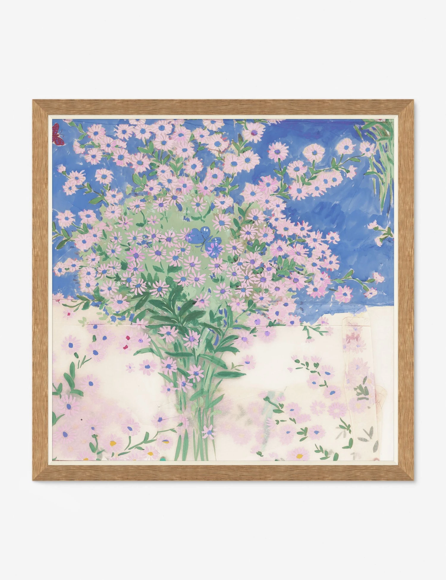 Papillons Et Margeurites Diptych Print By Paule Marrot 6 Papillons Et Margeurites Diptych Print By Paule Marrot - Image 4