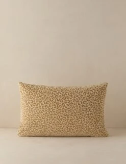 Panthera Velvet Lumbar Pillow By Scalamandre -Home Decor Sale Lulu and Georgia PantheraVelvetLumbarPillow Camel Lumbar A0661233 894 Product