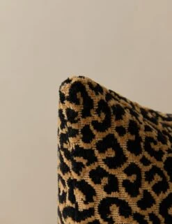 Panthera Velvet Lumbar Pillow By Scalamandre -Home Decor Sale Lulu and Georgia PantheraVelvetLumbarPillow Ebony Lumbar A0661232 893 Product