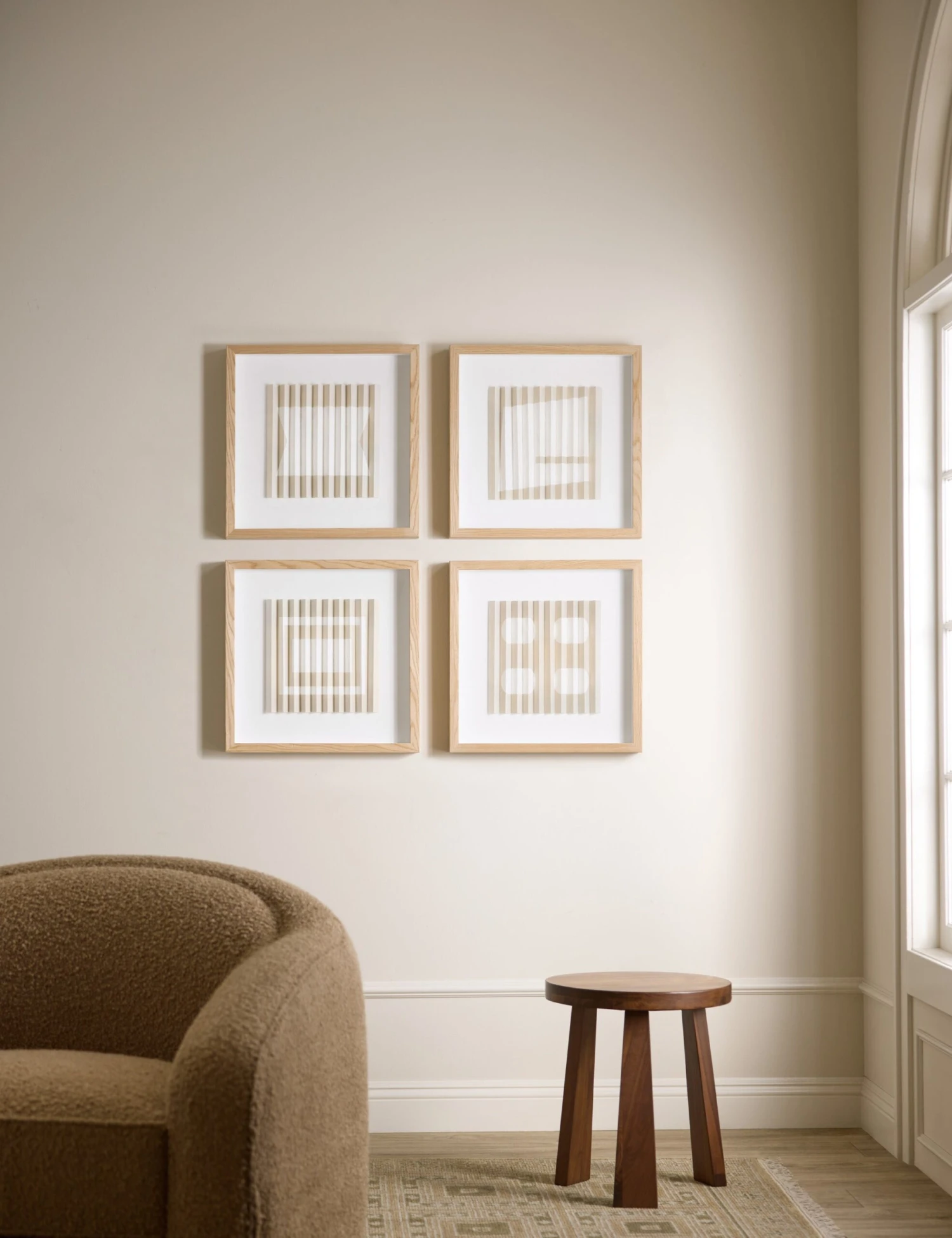 Pleated Abstract By Bobby Berk 5 Pleated Abstract By Bobby Berk - Image 3