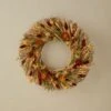 Preserved Autumn Blooms Wreath