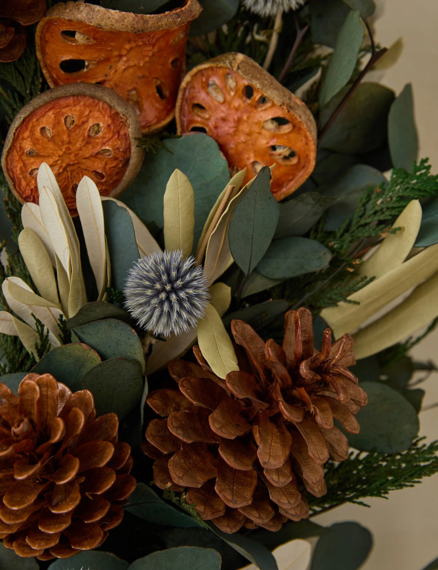 Preserved Quince + Cedar Wreath 4 Preserved Quince + Cedar Wreath - Image 2