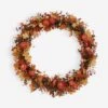 Pumpkin, Maple, And Eucalyptus Preserved Wreath -Home Decor Sale Lulu and Georgia Pumpkin Maple andEucalyptusWreath A0659812 0106 product