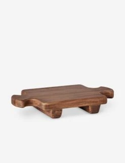 Normandy Wood Riser Footed Tray By EtúHOME -Home Decor Sale Lulu and Georgia RMN652AN2 etuhome Normandy Riser Small 1 Product e35d3c25 d653 431e b848 2816eca4c646