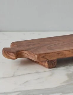 Normandy Wood Riser Footed Tray By EtúHOME -Home Decor Sale Lulu and Georgia RMN652EN2 etuhome Normandy Riser Medium 1 2 Product