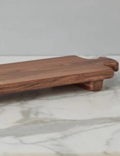 Normandy Wood Riser Footed Tray By EtúHOME -Home Decor Sale Lulu and Georgia RMN652LN2 etuhome Normandy Riser Large 1 2 Product