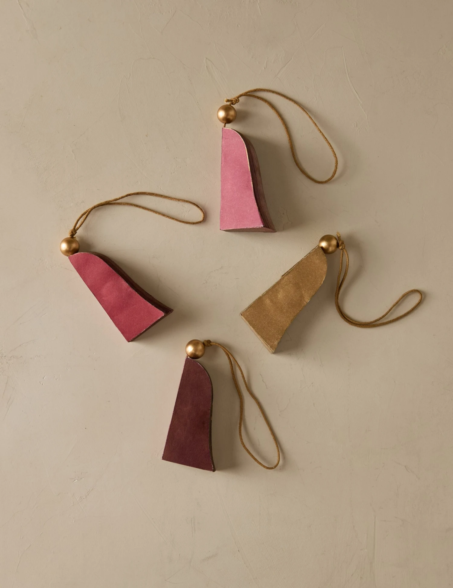 Revel Paper Bell Ornaments (set Of 4) 4 Revel Paper Bell Ornaments (set Of 4) - Image 2