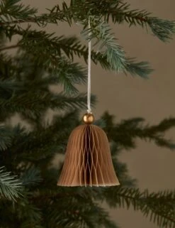 Revel Paper Bell Ornaments (set Of 4) 22 Revel Paper Bell Ornaments (set Of 4) -Home Decor Sale Lulu and Georgia RevelPaperBellOrnaments setof4 Neutral A0661068 307 Product