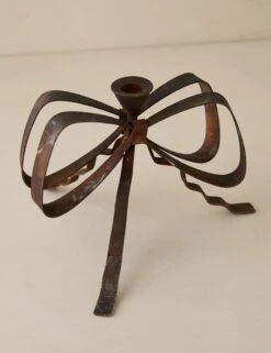 Ribbon Candlestick By Sarah Sherman Samuel -Home Decor Sale Lulu and Georgia RibbonCandlestickbySSS Patina A0660700 483 Product