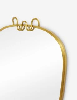 Ribbon Shield Mirror By Sarah Sherman Samuel -Home Decor Sale Lulu and Georgia RibbonShieldMirrorbySarahShermanSamuel A0661359 2689 Product