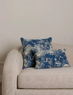Ridge Edge Pillow By Scalamandre -Home Decor Sale Lulu and Georgia RidgeEdgePillowSiblingShot BlueShadow 936 Product