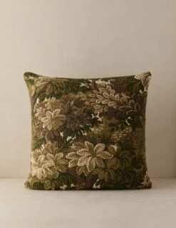Ridge Edge Pillow By Scalamandre -Home Decor Sale Lulu and Georgia RidgeEdgePillow Moss Square A0661223 864 Product