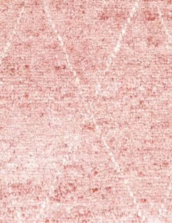 Kaeli Hand-Knotted Wool-Blend Moroccan Shag Rug -Home Decor Sale Lulu and Georgia S1121 RUST c Product