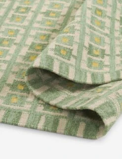 Nyland Handwoven Wool Rug -Home Decor Sale Lulu and Georgia SCN 01GRN 04 Product