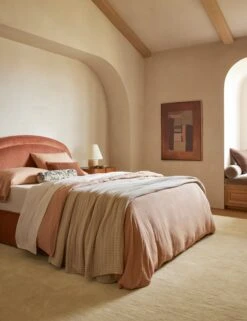 Abbey Hand-Loomed Wool Rug By Jake Arnold -Home Decor Sale Lulu and Georgia SITE CROP Lulu and Georgia 5 Bedroom1 NewberryBed 665 Lifestyle