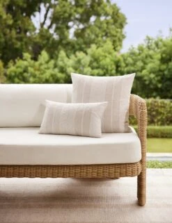 Leo Indoor / Outdoor Pillow By Sunbrella For Lulu And Georgia -Home Decor Sale Lulu and Georgia SSS OutdoorPillowsandThrows 1286 Recovered site crop Lifestyle