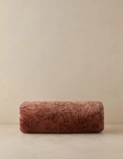 Sandell Velvet Pillow -Home Decor Sale Lulu and Georgia SandellVelvetPillow Rouge Bolster A0660957 525 Product