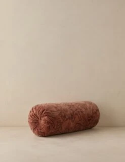 Sandell Velvet Pillow -Home Decor Sale Lulu and Georgia SandellVelvetPillow Rouge Bolster A0660957 526 Product