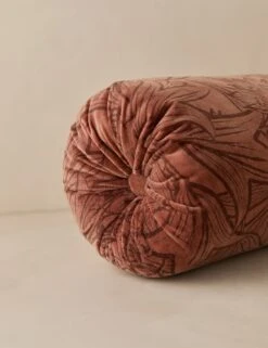 Sandell Velvet Pillow -Home Decor Sale Lulu and Georgia SandellVelvetPillow Rouge Bolster A0660957 527 Product