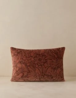 Sandell Velvet Pillow -Home Decor Sale Lulu and Georgia SandellVelvetPillow Rouge Lumbar A0660956 1 Product