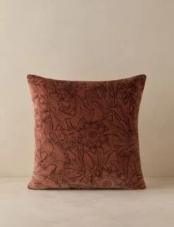 Sandell Velvet Pillow -Home Decor Sale Lulu and Georgia SandellVelvetPillow Rouge Square A0660955 486 Product