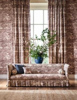 Highgrove Toile Linen-Blend Fabric By Sanderson