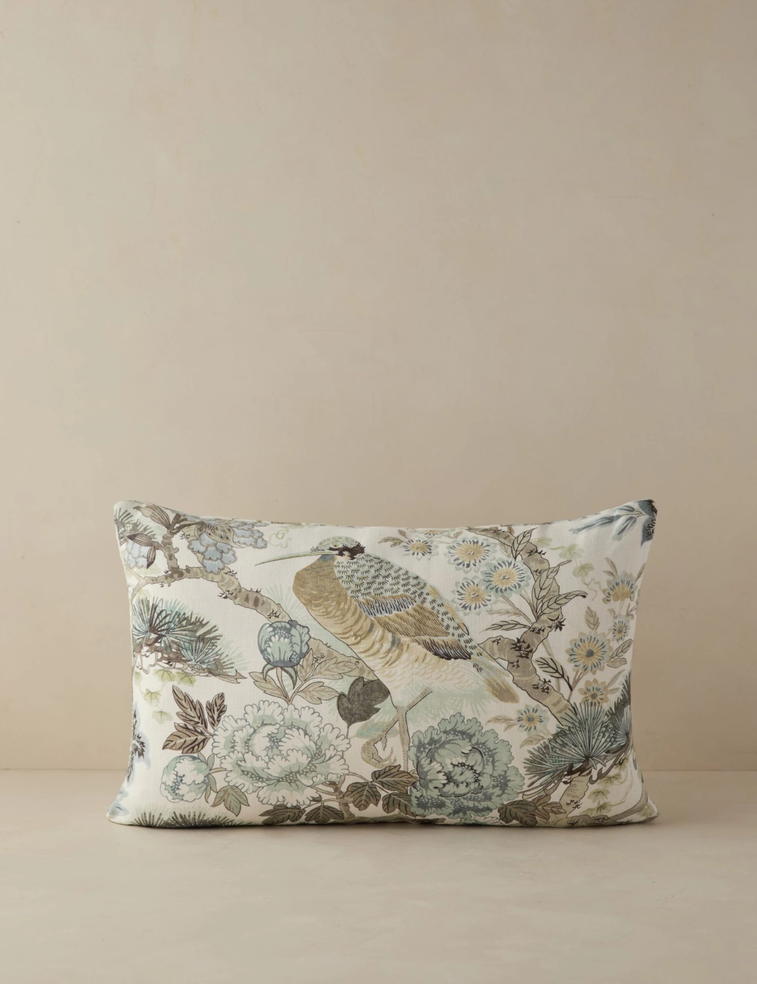 Shenyang Print Linen Pillow By Scalamandre 9 Shenyang Print Linen Pillow By Scalamandre - Image 7