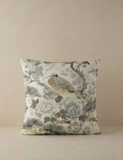 Shenyang Print Linen Pillow By Scalamandre 24 Shenyang Print Linen Pillow By Scalamandre -Home Decor Sale Lulu and Georgia ShenyangPrintLinenPillowbyScalamandre Parchment Square L0485494 648 Product