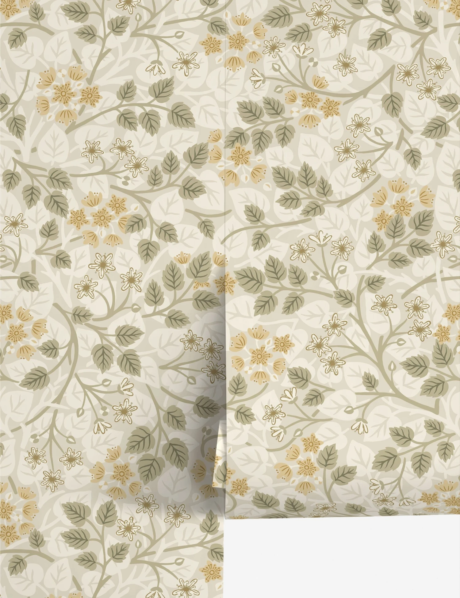 Silver Lime Wallpaper By Sanderson 5 Silver Lime Wallpaper By Sanderson - Image 3