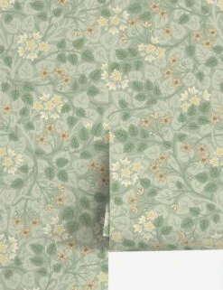 Silver Lime Wallpaper By Sanderson 14 Silver Lime Wallpaper By Sanderson -Home Decor Sale Lulu and Georgia SliverLime Nymph Sanderson Product
