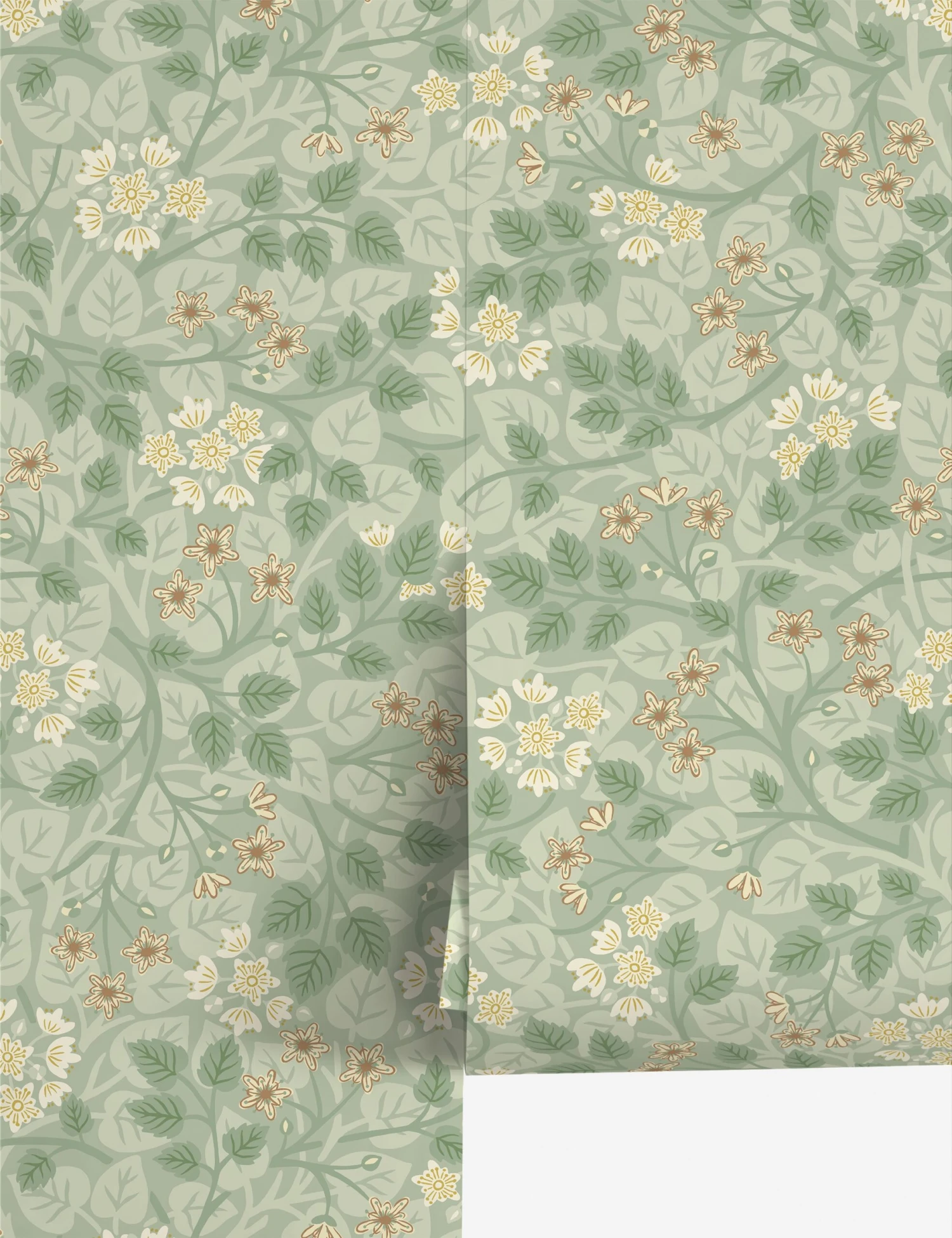 Silver Lime Wallpaper By Sanderson 7 Silver Lime Wallpaper By Sanderson - Image 5