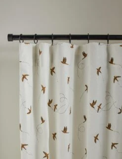 Sparrow Linen Curtain Panel By Rylee + Cru