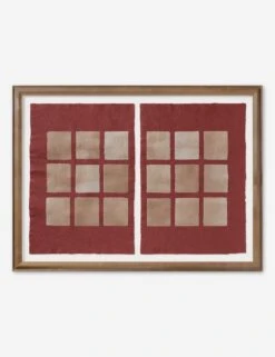 Phobos Diptych Wall Art By Visual Contrast -Home Decor Sale Lulu and Georgia SquareClayDiptych Product