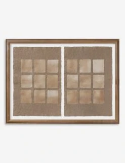 Phobos Diptych Wall Art By Visual Contrast -Home Decor Sale Lulu and Georgia SquareTaupeDiptych Product