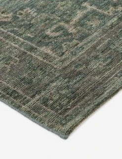 Sovana Hand-Knotted Wool Rug -Home Decor Sale Lulu and Georgia TUS 1234 GRN CORNER Product