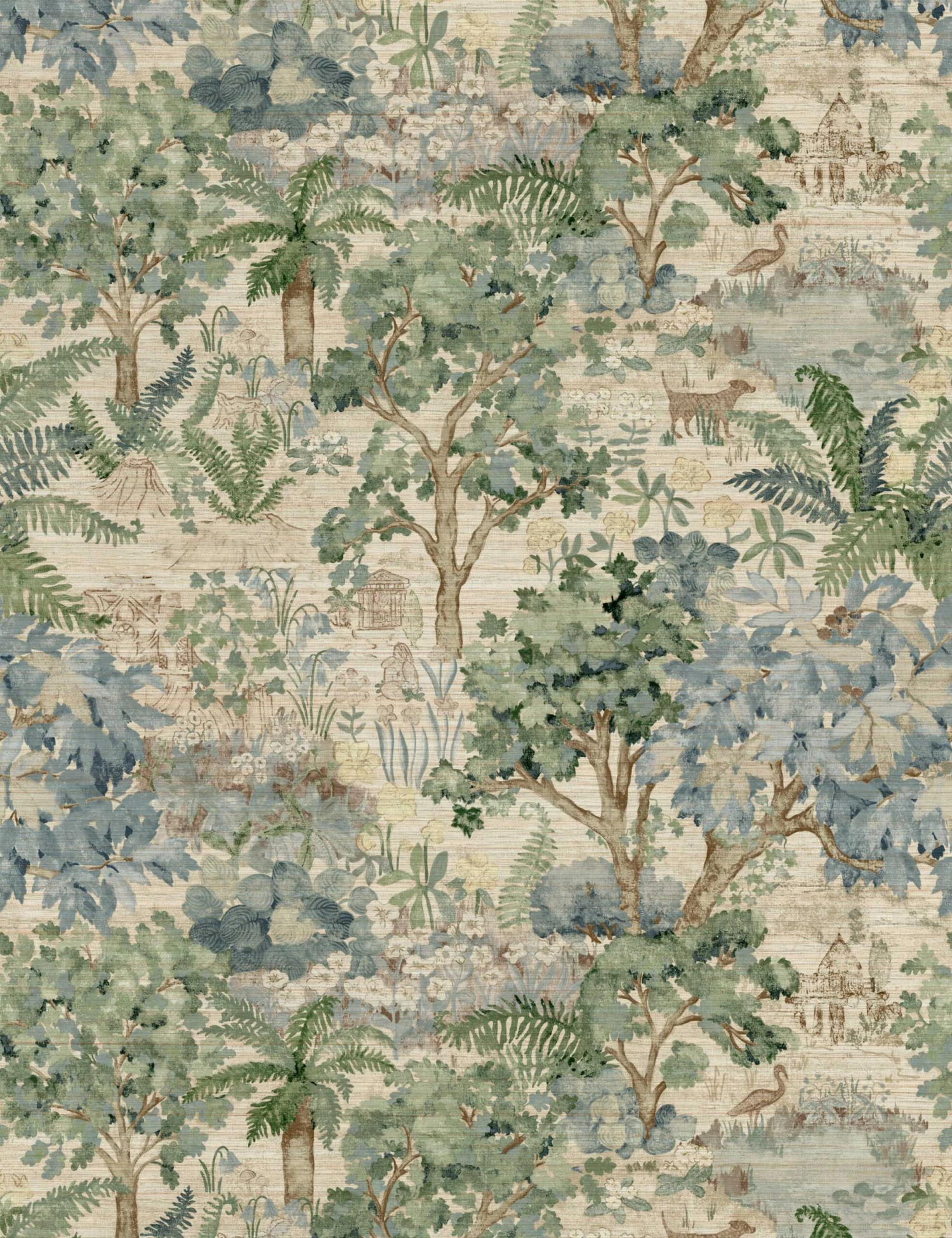 The Stumpery Wallpaper By Sanderson 6 The Stumpery Wallpaper By Sanderson - Image 4