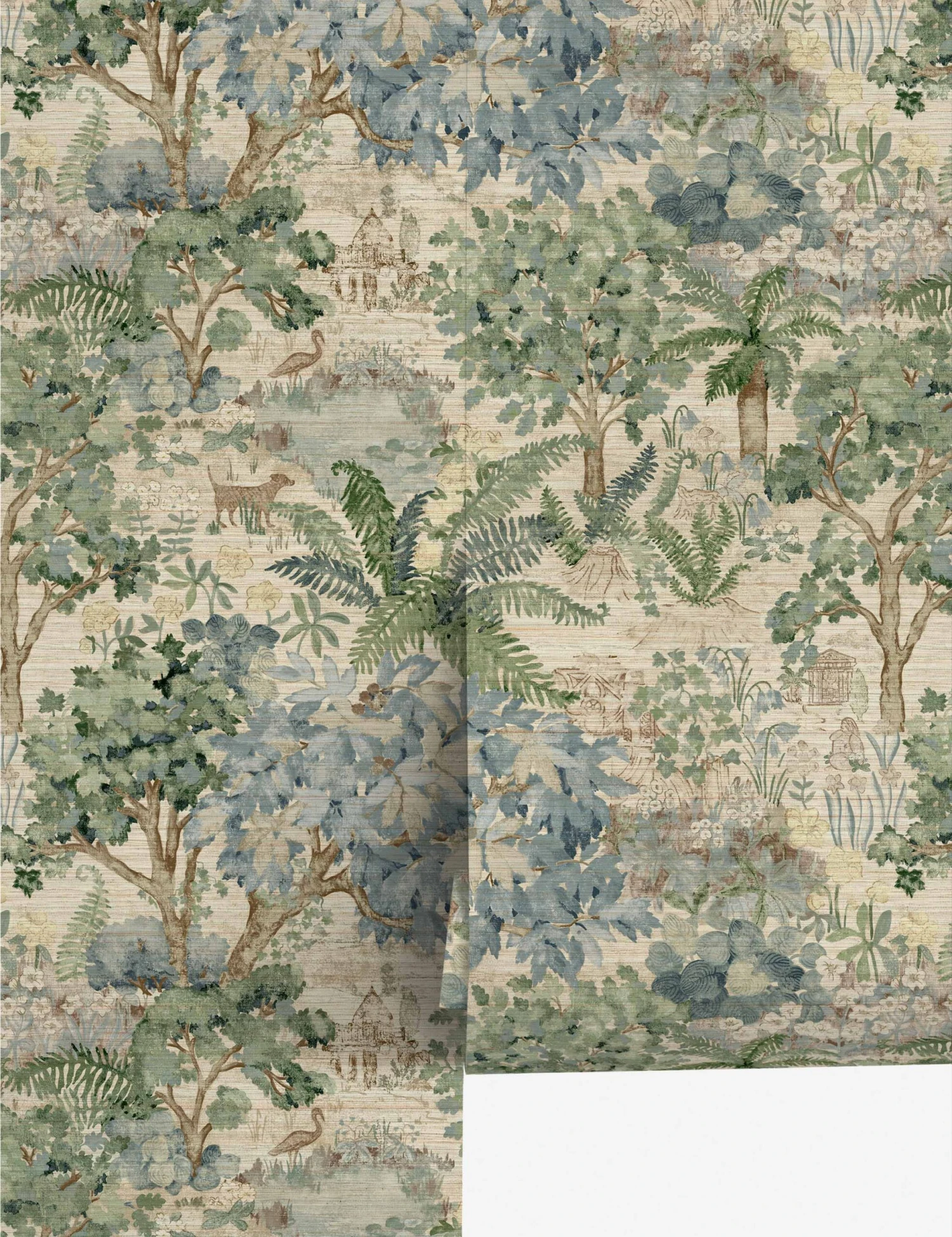 The Stumpery Wallpaper By Sanderson 4 The Stumpery Wallpaper By Sanderson - Image 2