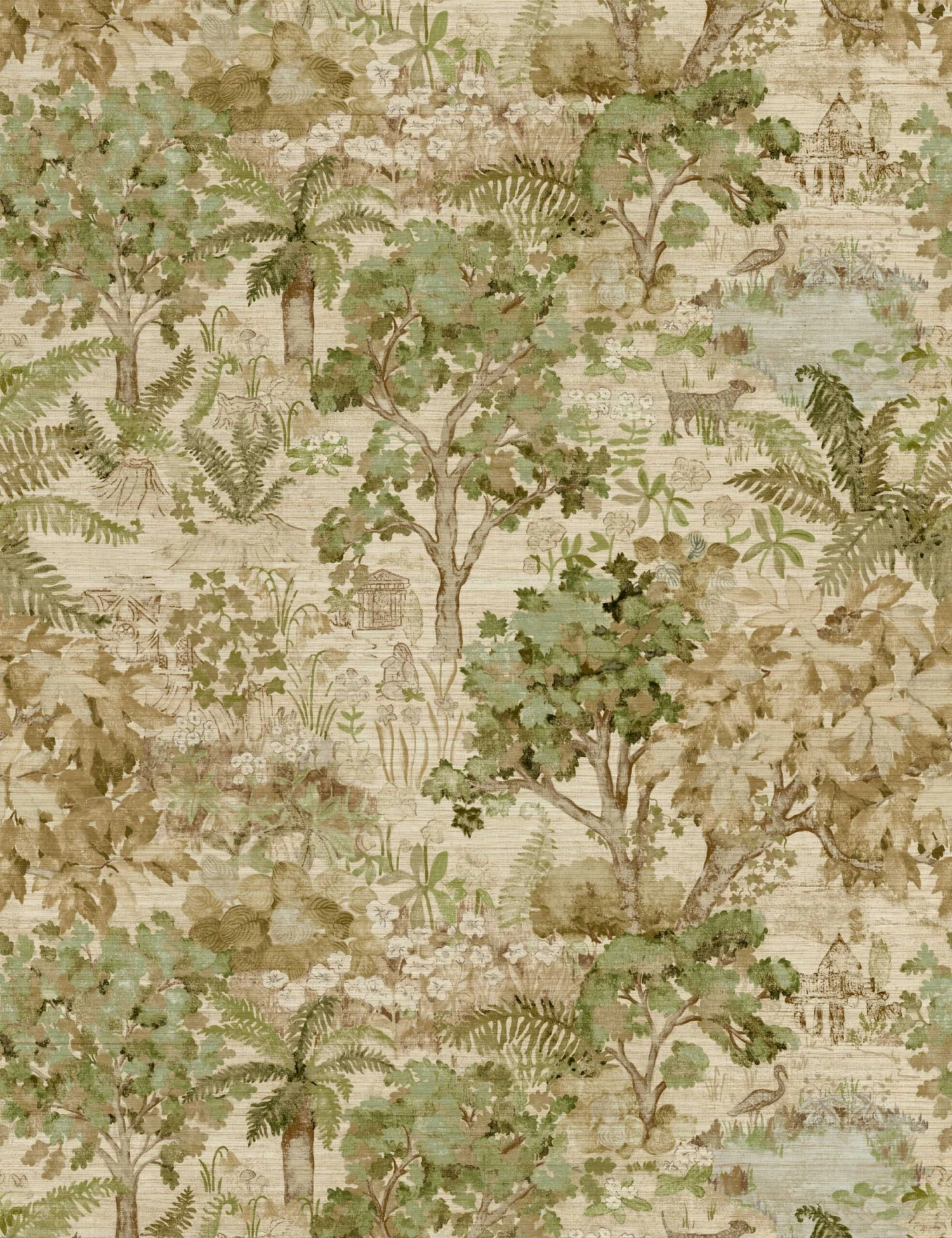 The Stumpery Wallpaper By Sanderson 8 The Stumpery Wallpaper By Sanderson - Image 6