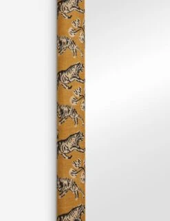 Tiger Full Length Mirror By Sarah Sherman Samuel -Home Decor Sale Lulu and Georgia TigerMirror Goldenrod FullLength A0661317 0403 Product