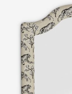 Tiger Full Length Mirror By Sarah Sherman Samuel -Home Decor Sale Lulu and Georgia TigerMirror Ivory FullLength A066131815 Product