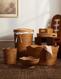 Tyna Rattan Utensil Caddy 13 Tyna Rattan Utensil Caddy -Home Decor Sale Lulu and Georgia Tyna Gallery 510 Product