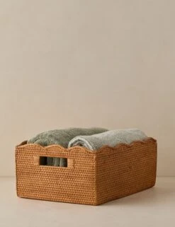 Tyna Rattan Storage Bin