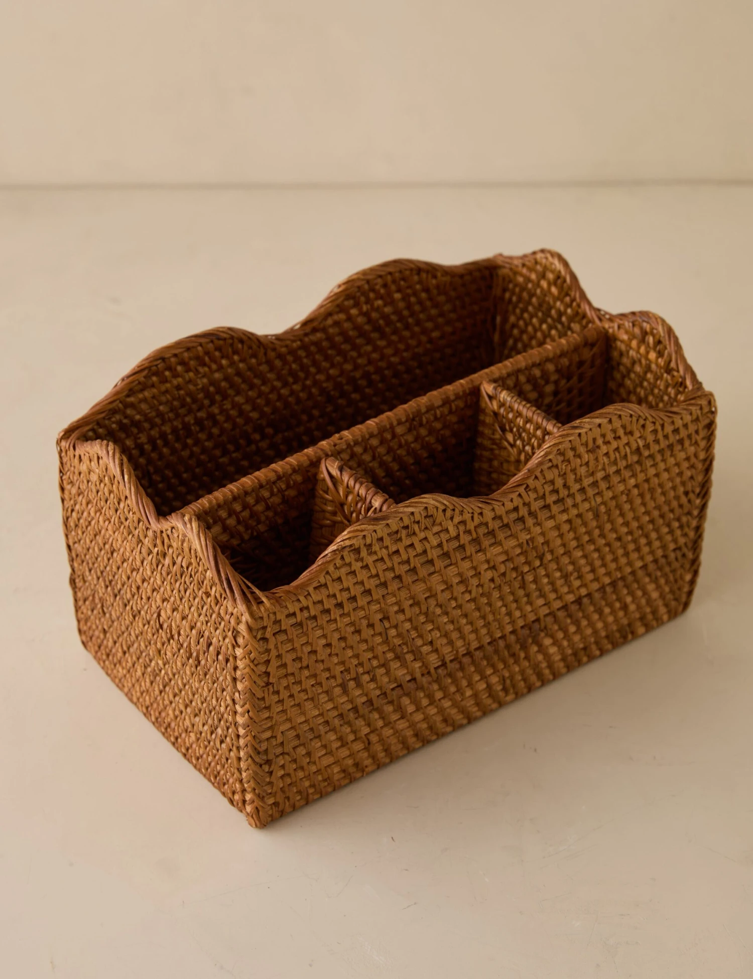 Tyna Rattan Utensil Caddy 6 Tyna Rattan Utensil Caddy - Image 4