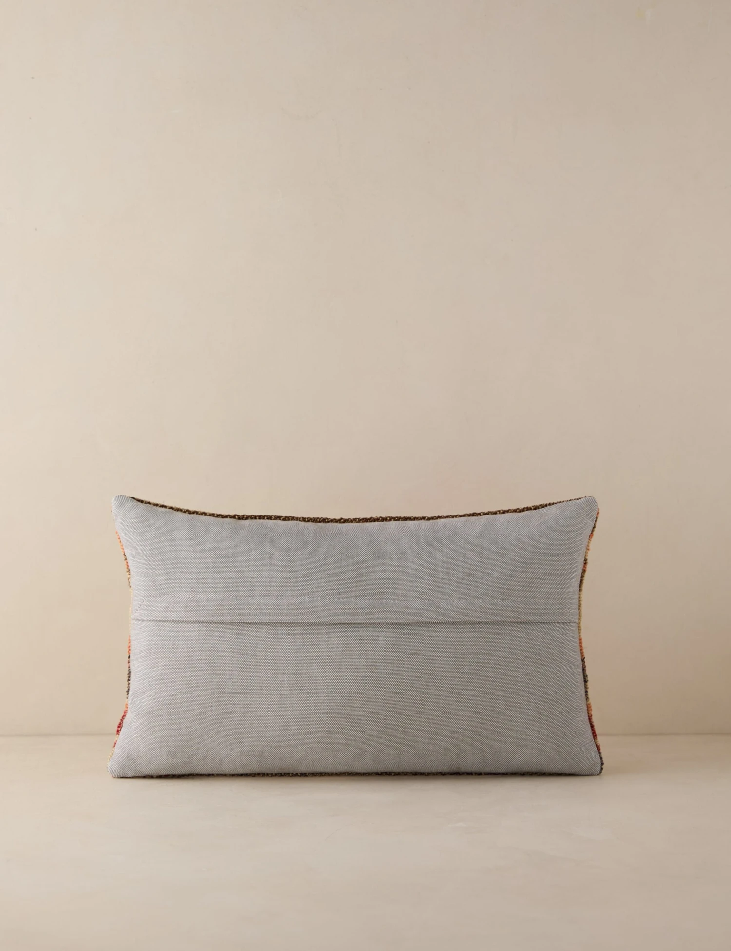 Vintage Lumbar Pillow No. 190, 12" X 20" - Image 2