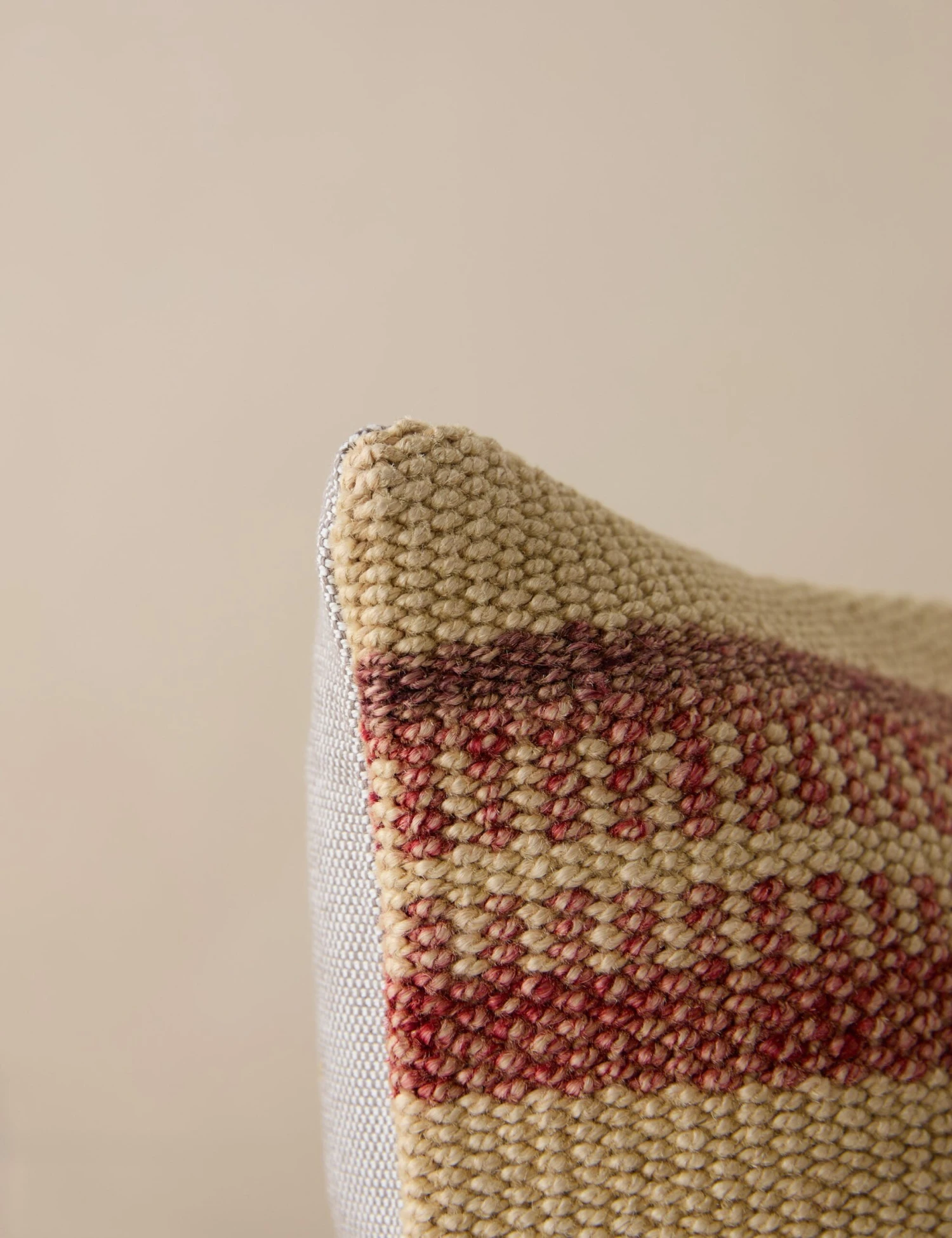 Vintage Lumbar Pillow No. 194, 12" X 20" - Image 3