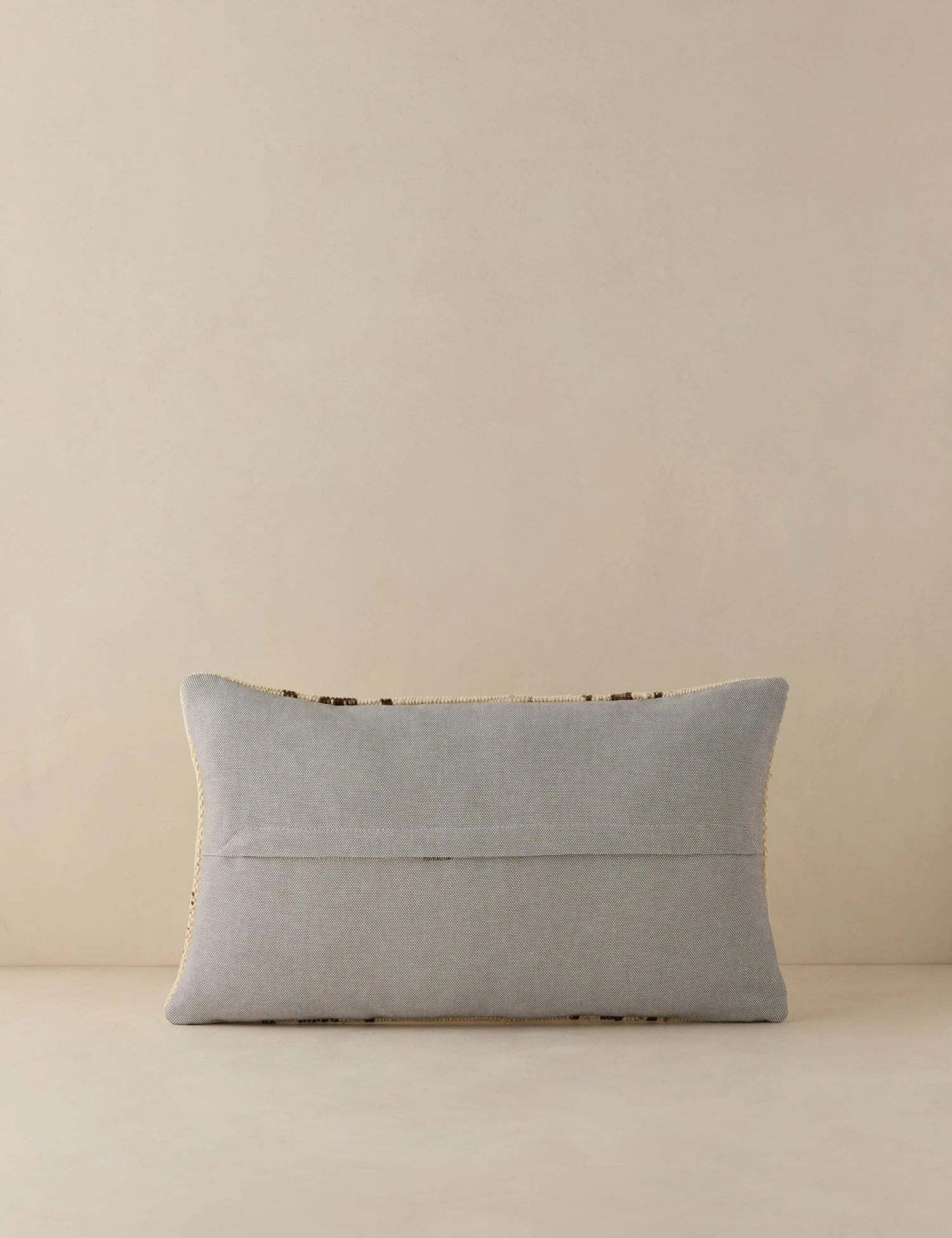 Vintage Lumbar Pillow No. 145, 12" X 20" - Image 3