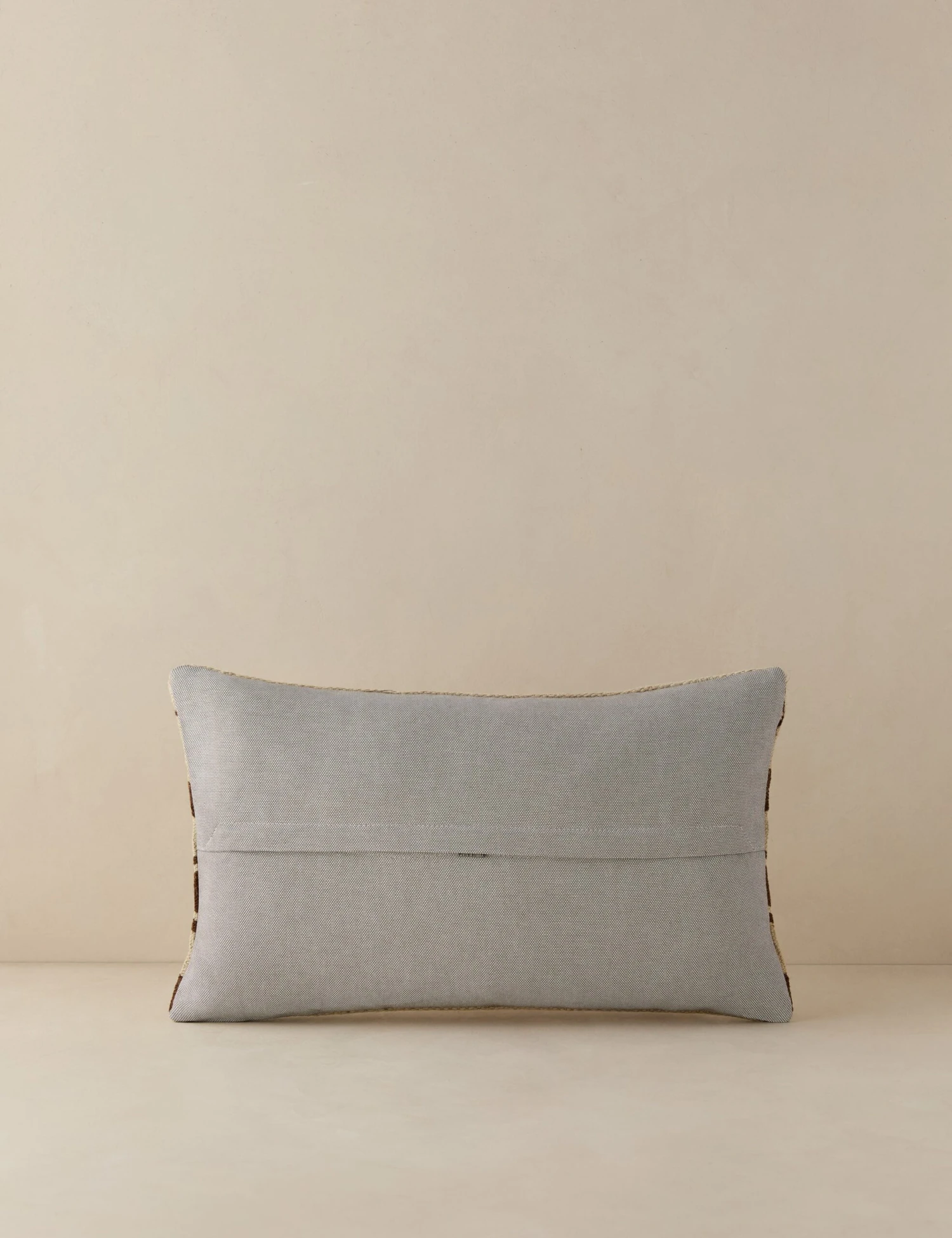Vintage Lumbar Pillow No. 130, 12" X 20" - Image 3