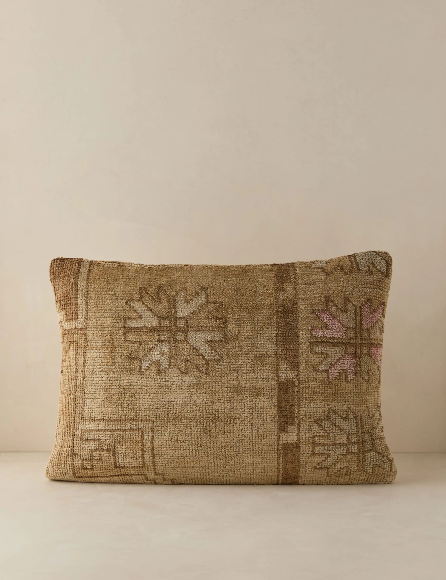 Vintage Lumbar Pillow No. 171, 16" X 24"